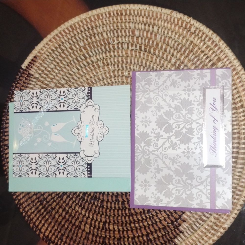 2 Greeting Cards - Celebration NEW